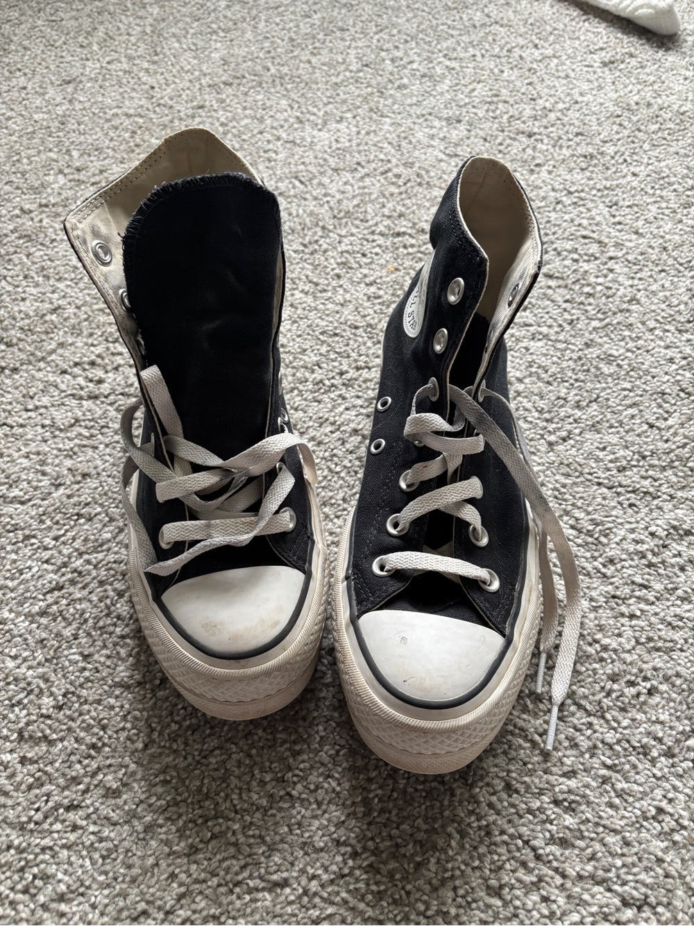 Converse Black High-Top Canvas Sneakers